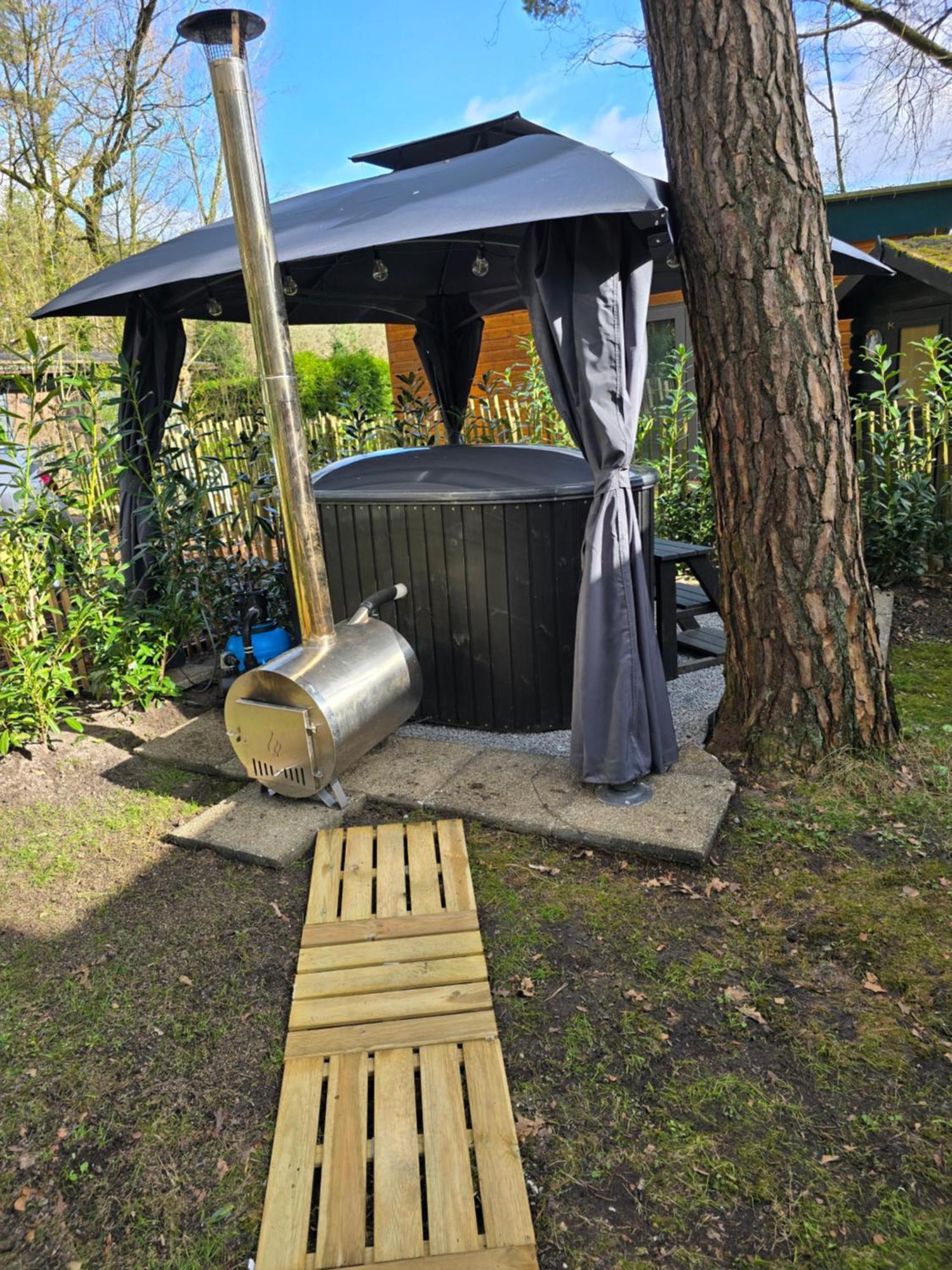 Вілла Pipowagen Met Prive Hot Tub Ланакен Екстер'єр фото